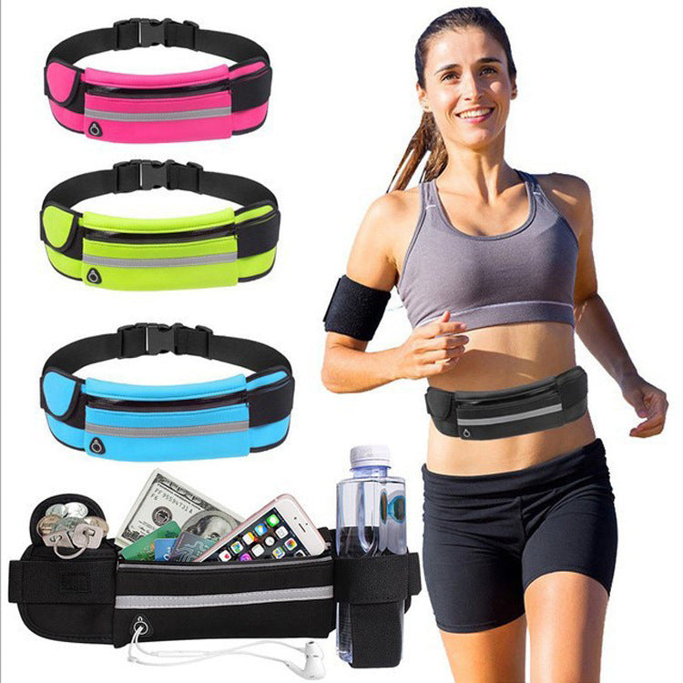 Fitness Waist Bag With Pocket