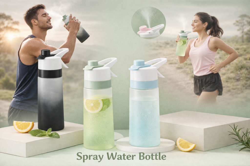 The Running Spray Water Bottle