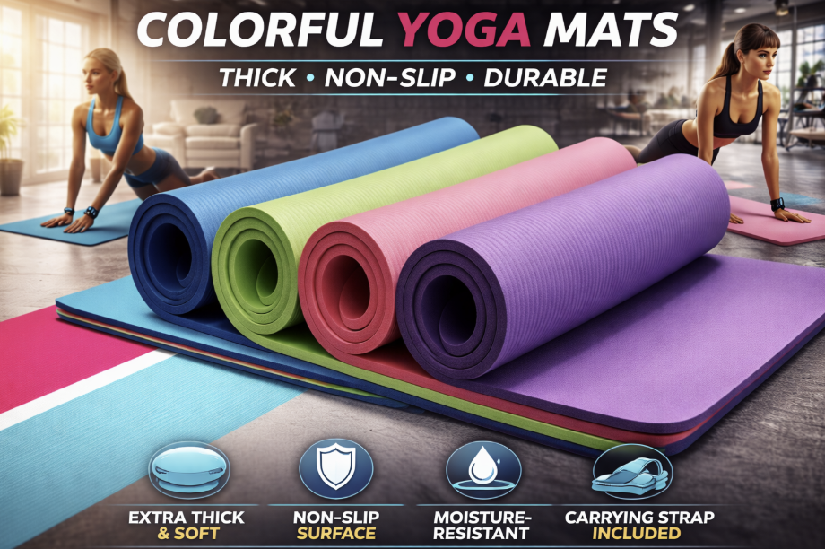 Premium 10mm Thick Yoga Mat